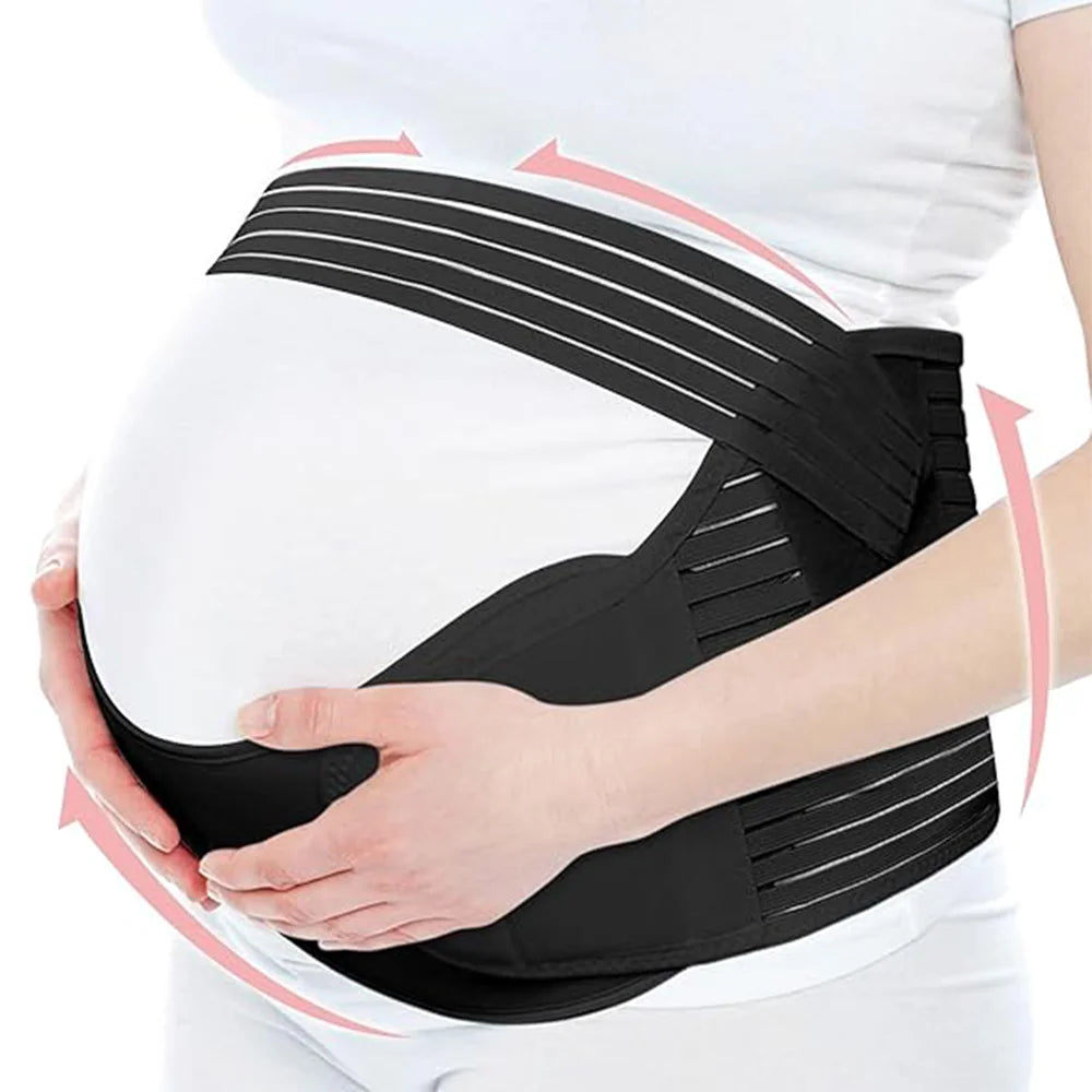 Pregnant Women Support Belly Band Back Clothes Belt Adjustable Waist Care Maternity Abdomen Brace Protector Pregnancy